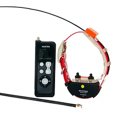 Радіо ошийник з gps для мисливських собак - трекер до 25 км HUNTER-25 PRO, з функціями електроструму і звуку (100699)