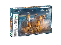 Пазл Білі коні, Енергія плюс, 500 ел.