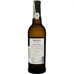 Портвейн Messias Porto White Dry, білий, сухий, 19,5%, 0,75 л - мініатюра 2