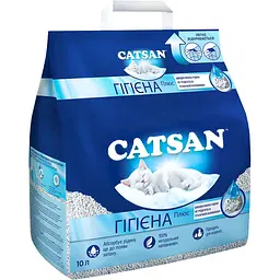 Наповнювач для котячого туалету Catsan Hygiene Plus 10 л - мініатюра 2