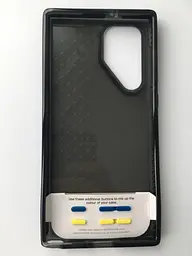 Оригінальний протиударний чохол Tech21 Evo Check для Samsung Galaxy S22 Ultra Black (T21-9377) - мініатюра 7