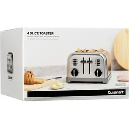  Тостер Cuisinart 4 слоти сталевий (CPT180E) - мініатюра 6