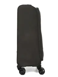 Валіза Малий (S) тканинний Ручна поклажа Airtex Worldline Tirana 608 на 4 колесах 55x35x20см 30л Сірий - мініатюра 6