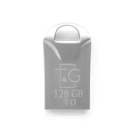 Флешнакопичувач USB 128Gb Metal TG106, Silver T&G teh0021091