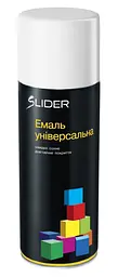 Фарба аерозольна емаль SLIDER RAL 9010 Білий глянець 400мл - мініатюра 1