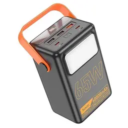 Портативна батарея Hoco J110A Powerful PD 65W 60000mAh зовнішній акб чорний - мініатюра 4