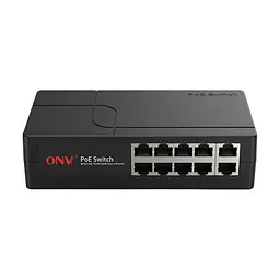 PoE-комутатор некерований 10-портовий ONV ONV-H1108PGBES з 8 портами PoE (73-00072) - мініатюра 2