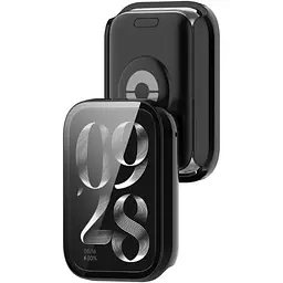 Чохол-накладка DK Пластик Gloss Glass Full Cover для Xiaomi Mi Band 8 Pro (black) - мініатюра 2
