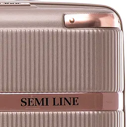 Валіза велика Semi Line 28 дюймів (L) ABS-Plastic Champagne (T5668-4) - мініатюра 8