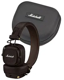 Комплект навушники Marshall Major V Brown Original + Кейс (Підтримка офіційного додатку)(1006834)