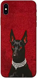 TPU чохол Demsky Premium doberman для Apple iPhone XS Max (6.5")