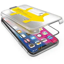 Захисне скло Zifriend Full Glue & Cover для Apple iPhone 7 Plus / 8 Plus Black автоматична поклейка (703201) - мініатюра 3