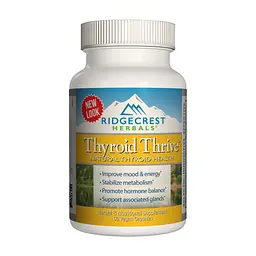 Мінерали Ridgecrest Herbals Комплекс для Підтримки щитовидної Залози, Thyroid Thrive, Ri (RCH191)