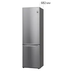 Холодильник з морозильною камерою LG GW-B509SMUM - мініатюра 17