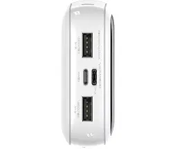 Зовнішня батарея акб Baseus Qpow 10000 mAh 15 W Type-C PPQD050002 біла - мініатюра 3