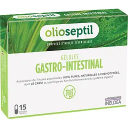 Комплекс Olioseptil Гастро - травний 7 ефірних олій 15 капсул