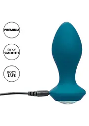 Анальна пробка Power Gem Vibrating Crystal Probe 10.7 см (синій) - мініатюра 7