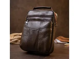 Чоловік шкіряний месенджер Vintage 19х25,5х5,5 см sum0013950 - мініатюра 5