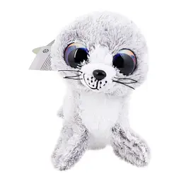 М'яка іграшка Lumo Stars Тюлень Kuutti, 15 см, сірий (55348) - мініатюра 2