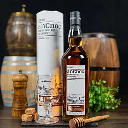 Віскі anCnoc Highland Single Malt 16 y.o. в подарунковій упаковці 43% 0.7 л  - мініатюра 3
