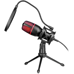 Ігровий стрім мікрофон Defender Forte GMC 300 USB, 1.5 м - мініатюра 3