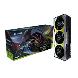 Відеокарта GeForce RTX 5070 Ti 16GB Palit GameRock (NE7507T019T2-GB2030G) Б/В