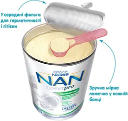 Уцінка. Дитяча суміш початкова NAN ExpertPro кисломолочна суха 400 г - мініатюра 5