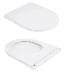 Унітаз підвісний Qtap Taurus Ultra Quiet, з сидінням Slim Duroplast/ Soft-close/ Quick Release QT2433084EUQW - мініатюра 7