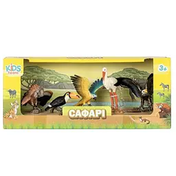 Набір іграшок-фігурок "Сафарі-птахи" Kids Team Q9899-C19_2 - мініатюра 2