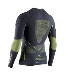 Термофутболка X-Bionic Energy Accumulator 4.0 Shirt Round Neck Long Sleeve Men S Чорний/Зелений (1068-EA-WT06W19M S G099) - мініатюра 2