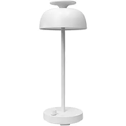 LED лампа настiльна Videx VL-TF23W 8.5W 4000K з акумулятором та RGB біла (VL-TF23W)