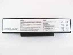 Акумулятор для ноутбука Asus A32-K72, 5200 mAh, 6cell, 11.1V, Li-ion, чорний