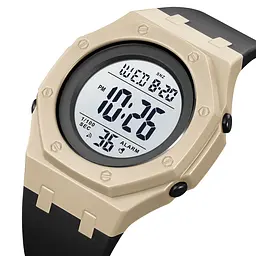 Чоловічий наручний годинник 2048KH Khaki Skmei acs0030356 - мініатюра 2