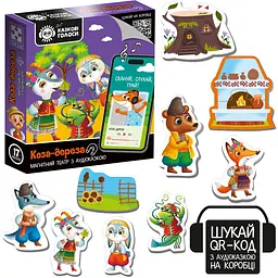 Магнітний театр Vladi Toys Казкові голоси Коза-дереза з аудіоказкою (VT3206-35) - мініатюра 3