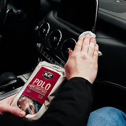 Серветки вологі для очищення панелі приладів K2 Polo Wipes 20х18 см (K420) 24 шт - мініатюра 2