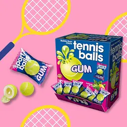 Жуйка Fini Tennis Balls Gum 1шт - мініатюра 2