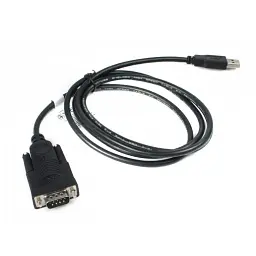 Переходник USB to COM Cablexpert (UAS-DB9M-02) кабель 1.5м Black - мініатюра 3