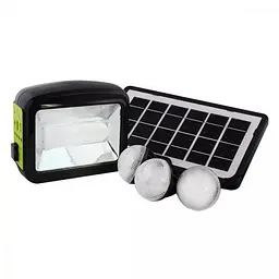 Сонячна зарядна станція Cclamp CL-01 4W + LED ліхтар + лампочки + Power Bank - мініатюра 5