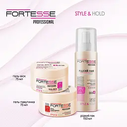 Гель-віск для волосся Fortesse Professional Style & Hold нормальна фіксація, 75 мл - мініатюра 5