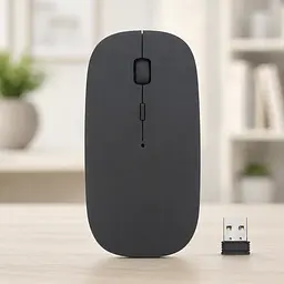Мишка MOUSE G 132 (AR 4702) / Оптична миша для ноутбука та комп'ютера / Бездротова ультратонка мишка - мініатюра 3