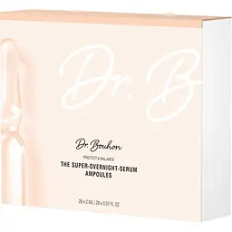 Сироватка для обличчя Dr.Bouhon Protect & Balance The Cooling Neck & Decollete Cream нічна в ампулах 28 x 2 мл - мініатюра 1