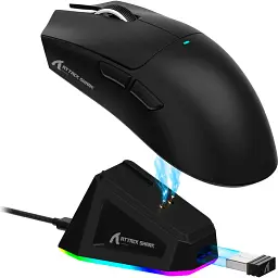 Миша Attack Shark X11 Black [134366] - мініатюра 6