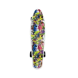Скейт пенні борд Best Board, PU колеса, світлові ефекти, діаметр 4.5 см, дошка 55 см, S29661 (В асортименті) - мініатюра 2