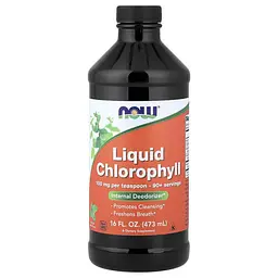 Хлорофіл Liquid Chlorophyll 473 мл NOW vit0004780