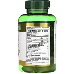 Риб'ячий жир Nature's Bounty Odorless Fish Oil 2400 мг 90 гелевих капсул - мініатюра 2