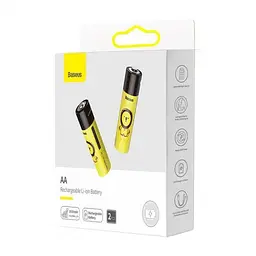 Акумулятор Baseus AA Rechargeable Li-ion Battery 2 шт. - мініатюра 4