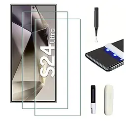 Захисне скло DK для Samsung Galaxy S24 Ultra S928 UV Curved 019459 clear 2 шт. - мініатюра 2