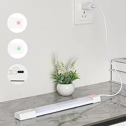 Сенсорний світильник LED з датчиком руху MZ-L3201 (37*22,5*200mm) White - мініатюра 7