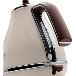 Електрочайник DeLonghi KBOV 2001 beige 1.7 л (00000009922) - мініатюра 3