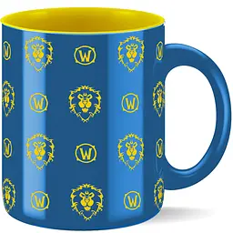 Чашка World of Warcraft Alliance pattern (Варкрафт) 325 мл - мініатюра 2
